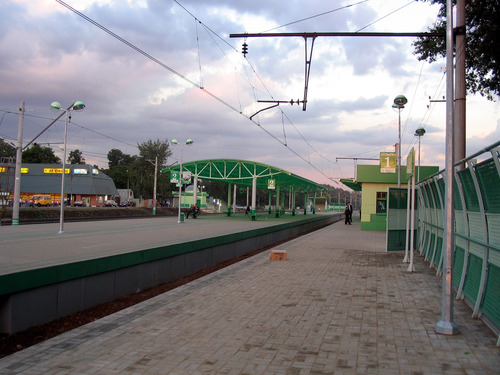 Платформы на станции "Малаховка"