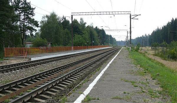 Посадочные платформы на станции "Ястребки"