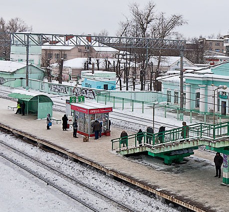 Постройки на станции "Тучково" 