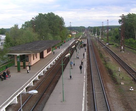 Платформы станции "Гривно"