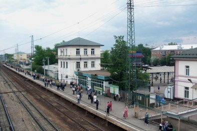Ж/д станция "Домодедово"