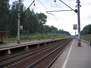 Платформы станции "Поваровка"