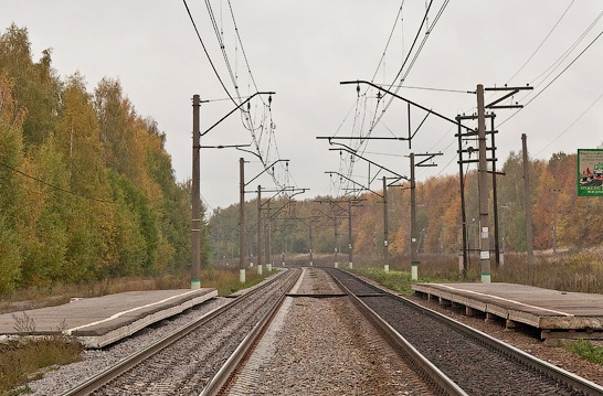 Платформы на станции "Ратмирово"