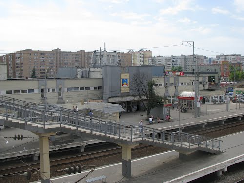 Платформа на станции "Железнодорожная"