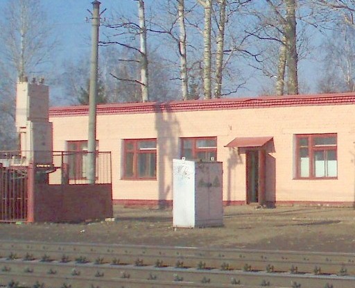 Постройки на территории станции "Решетниково"