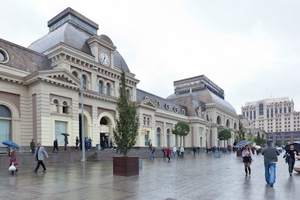 Здание Павелецкого вокзал